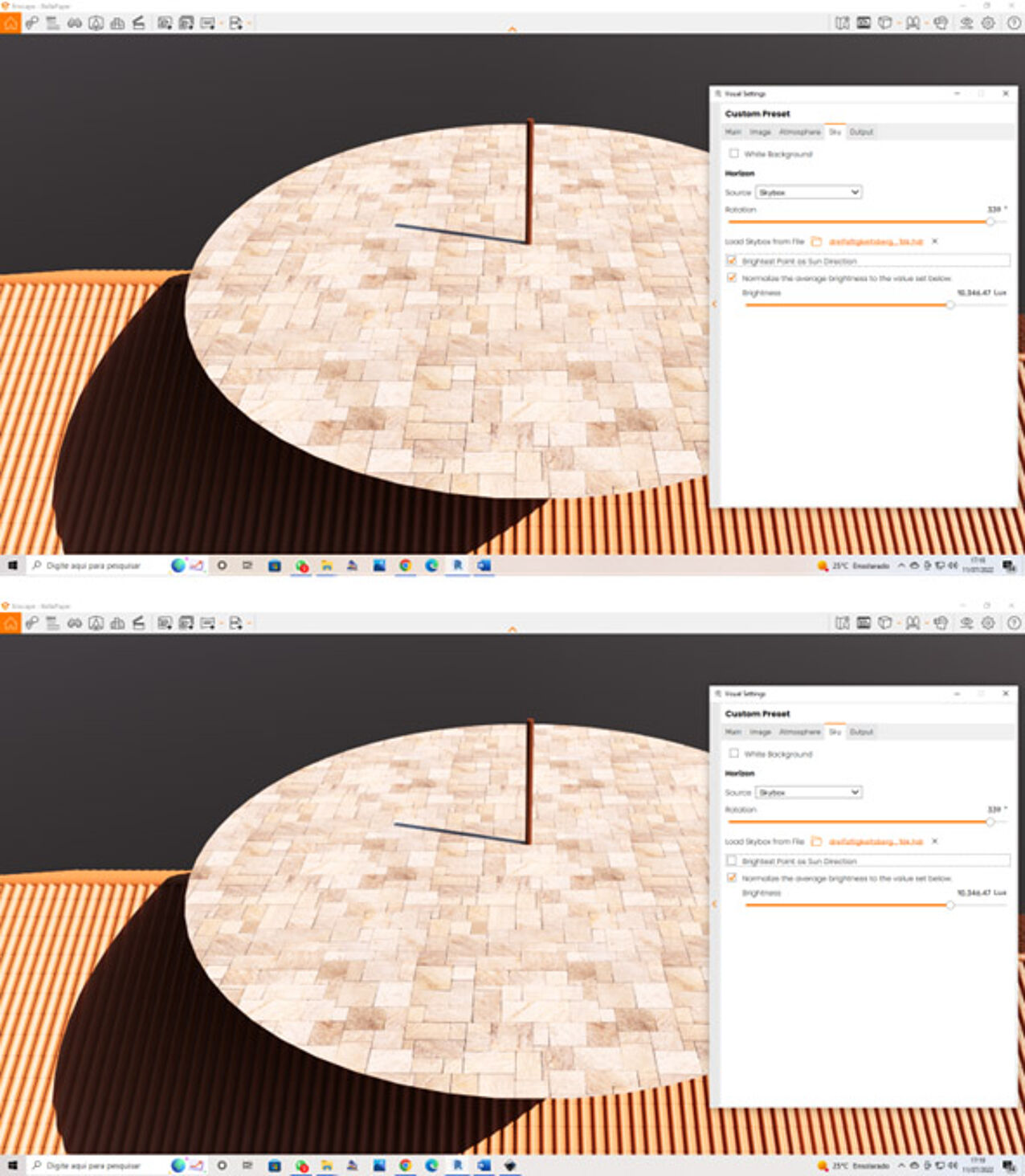 Configurando luz solar no Enscape Blog totalCAD